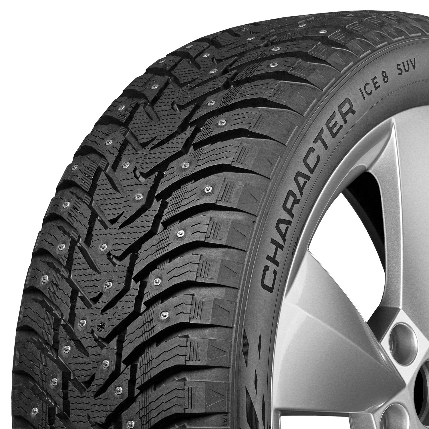 Ikon (Nokian Tyres) Character Ice 8 SUV 225/55 R18 102T (XL) в KOLOBOX