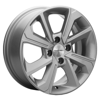 Khomen KHW1501 F-Silver 4*100 6xR15 ET37 DIA60.1