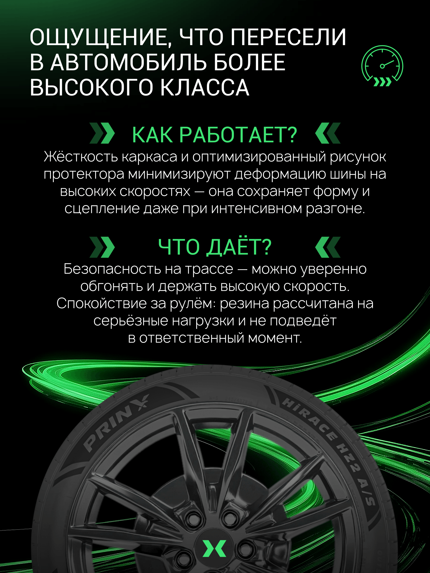 Prinx HZ2 HiRace 245/40 R19 98Y (XL)